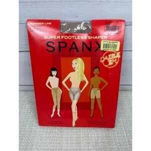 Spanx Super Footless‎ Shaper Best Under Pants Tummy Control Nude Size E